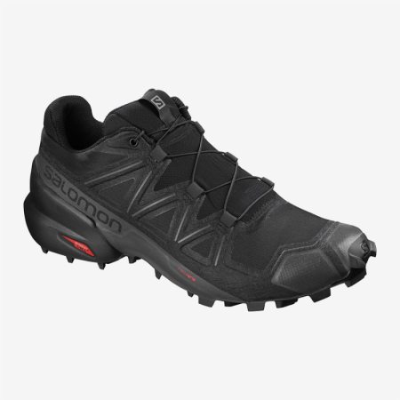 Zapatillas Trail Running Salomon SPEEDCROSS 5 Hombre Negras (ES-TKRL)